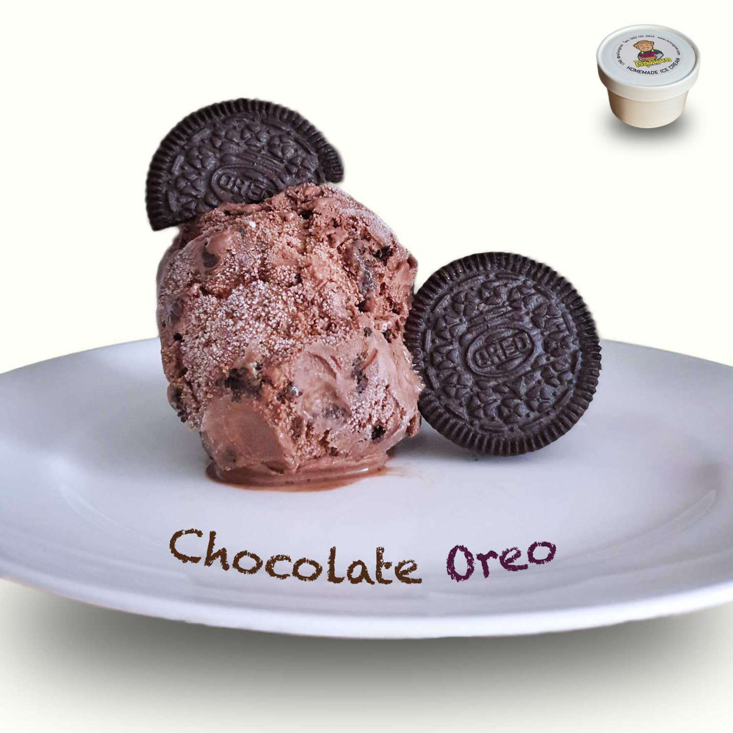 ไร่ลุงหนก - Rai Lung Nok ไอศกรีม Chocolate Oreo